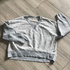 Free People Movement Classic Gray Women's Crew Neck Sweater